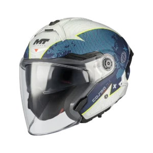 MT Cosmo Sv Layout C7 Matt Yarım Kask
